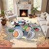 Cuphead Carpet Door Mat for Living Room or Bedroom Protective Mat Under Chair Office Decoration Christmas Gift Birthday Present