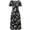 Bardot Womens/Ladies Gillian Floral Puff Sleeve Midi Dress