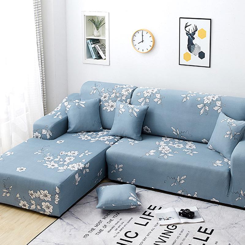 Potah na pohovku celý zabalený potahová látka Four Seasons elastický polštář na pohovku kožená osuška na pohovku jednoduchá, plná kombinace univerzální