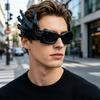 Monsters Hands Sunglasses Novelty Futuristic Sunglasses Lightweight Funny Hands Glasses with UV400 Mirror Lenses Gift for Men Women