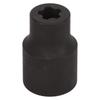 1/2in Drive Battery Housing Caps Removal Socket Five-Teeth Battery Cover Screw Tool  Auto Shop