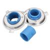 F Fityle 8 Sizes to Choose From LED Headlamp Socket Headlight Adapter H4 2-Pack Holder,