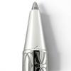 Excelente Caneta Esferográfica Cartier C de Cartier Tipo Twist Duplo C Prata Masculina Usada