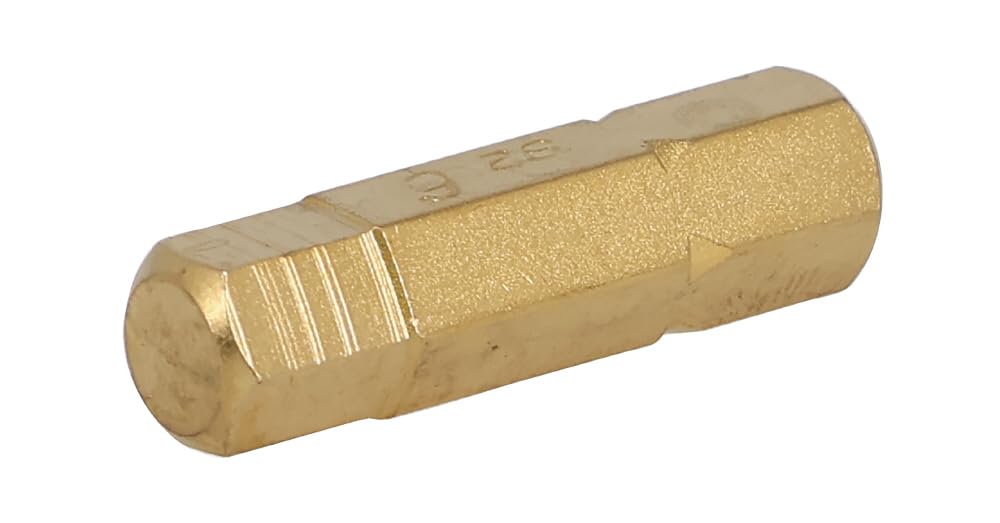 SIGNET 1/4" Titanium Coated Hex Bit 6MM 21457