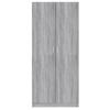 VidaXL Wardrobe Sonoma Grey 80x52x180 Cm Engineered Wood 815352