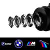 ABS Car Door Welcome Light Led HD Projector Lamp For BMW M logo E90 E92 F30 E46 E61 F07 F10 F11 F18 Car Door Lights Accessories