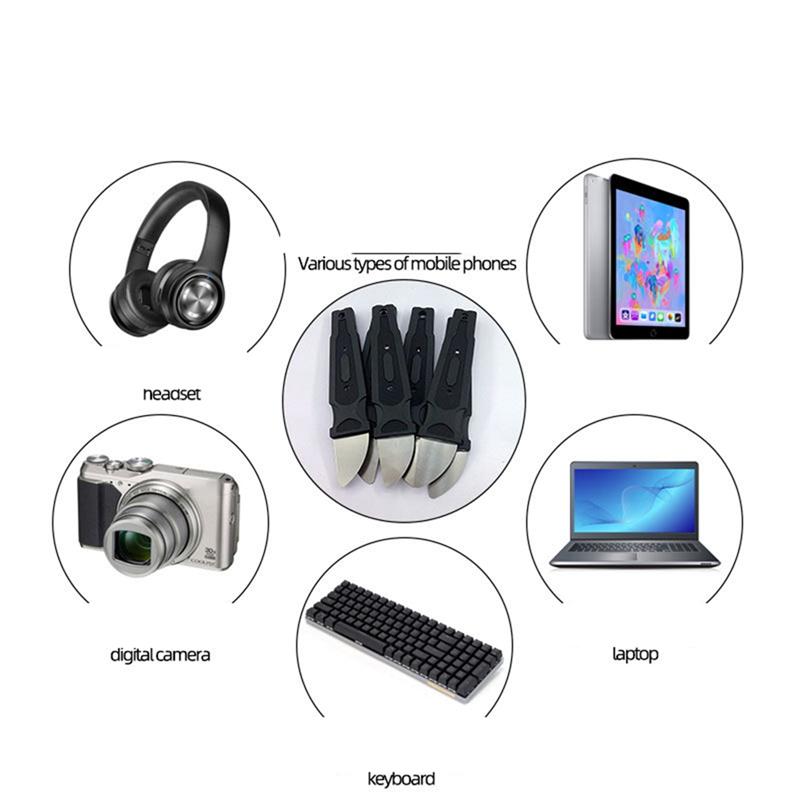 

10Pcs Smartphone Pry Blade LCD Screen Opening Tool Opener Mobile Phone Disassembletool Hand Repair Tools Accessories-B61B чёрный