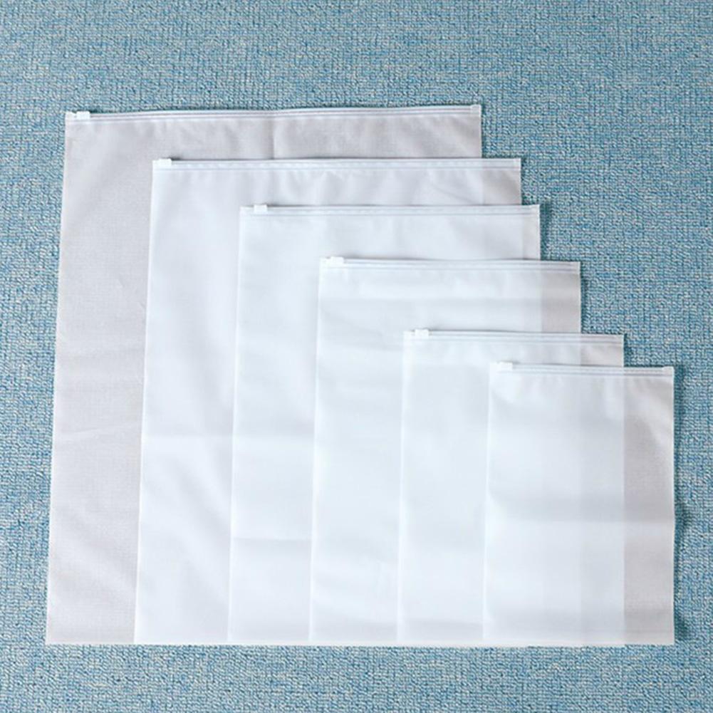 EVA Storage Bag Frosted White Storage Bag Transparent 10PCS