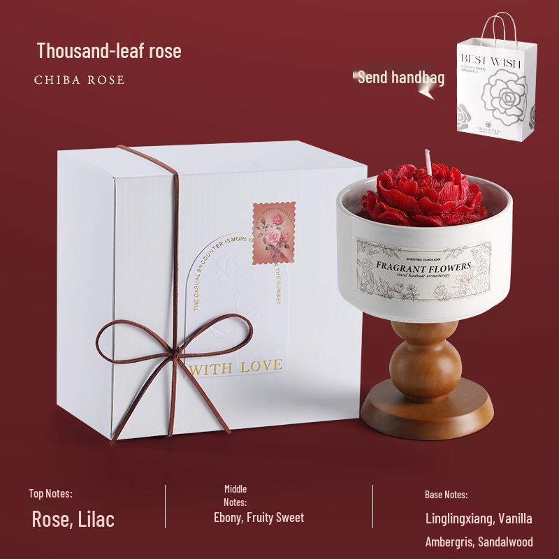 Luxury Scented Candle Gift Set: Elegant Aroma for Weddings, Birthdays, and Bedroom Decor with Long-Lasting Fragrance