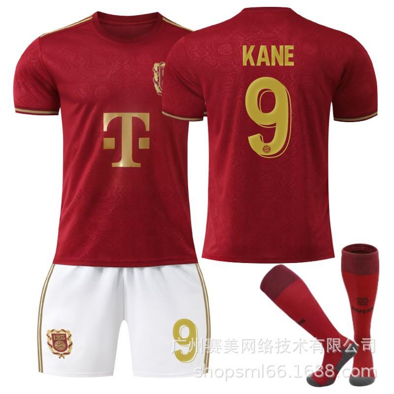 25 Bayern's 125th Anniversary Edition Football Jersey Set 9 Kane Muller 6 Kimish Cross-Border Shirts