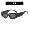 Punk Cat Eye Sunglasses for Women Brand Designer Square Frame Plastic New Fashion Retro Vintage Accessories Glasses