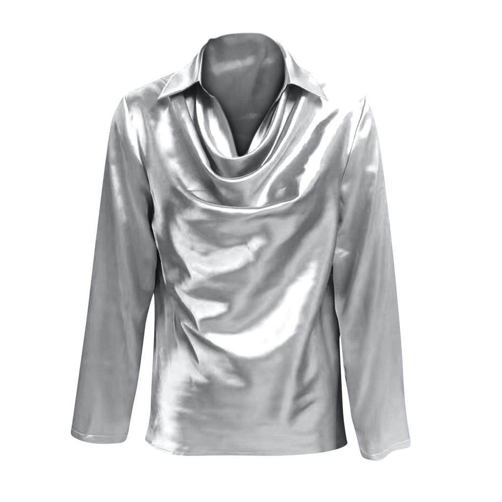 Dámský módní jednobarevný pulovr s výstřihem do V a dlouhým rukávem