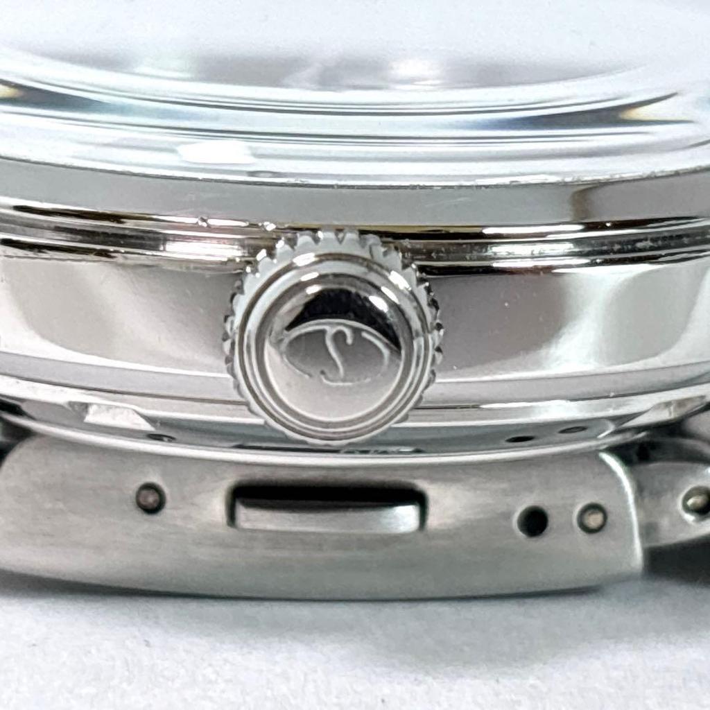 Used Working item Orient Star men's watch back skid automatic winding power reserve date
