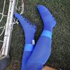 1 paire de sangles de protection de tibias de football en silicone, support de protège-tibias pratique pour le football, la course à pied, le cyclisme et les sports