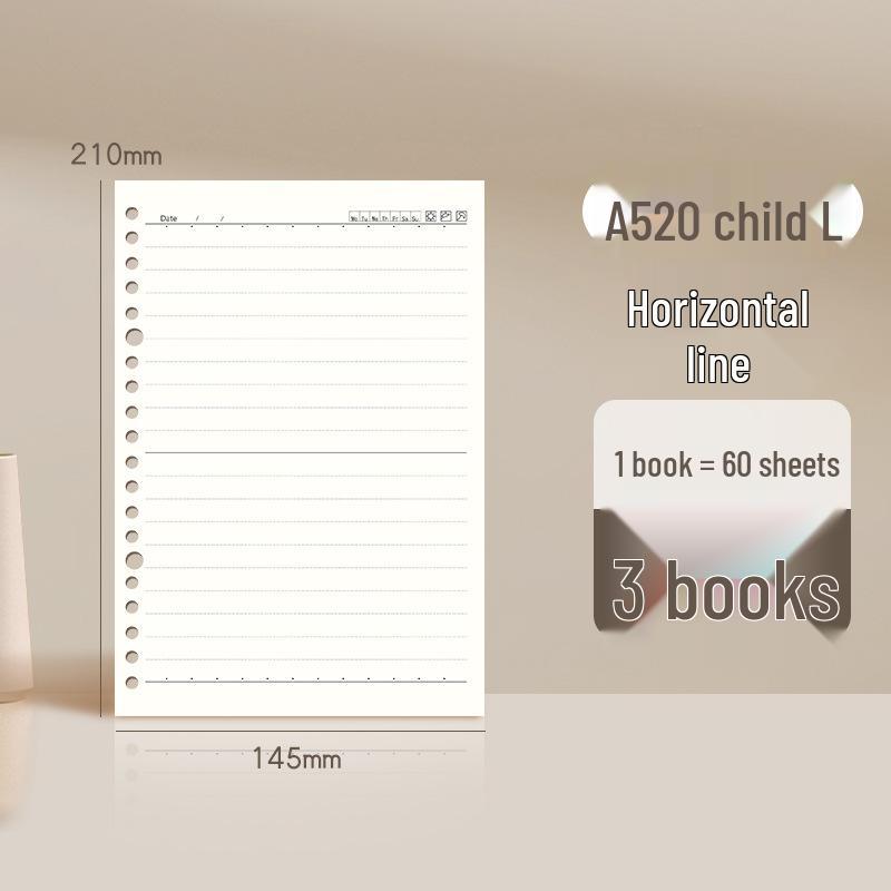 GoodNotes Refill: B5 Binder, A5 Replacement, A4 Loose-Leaf Notebook, Blank Grid Paper