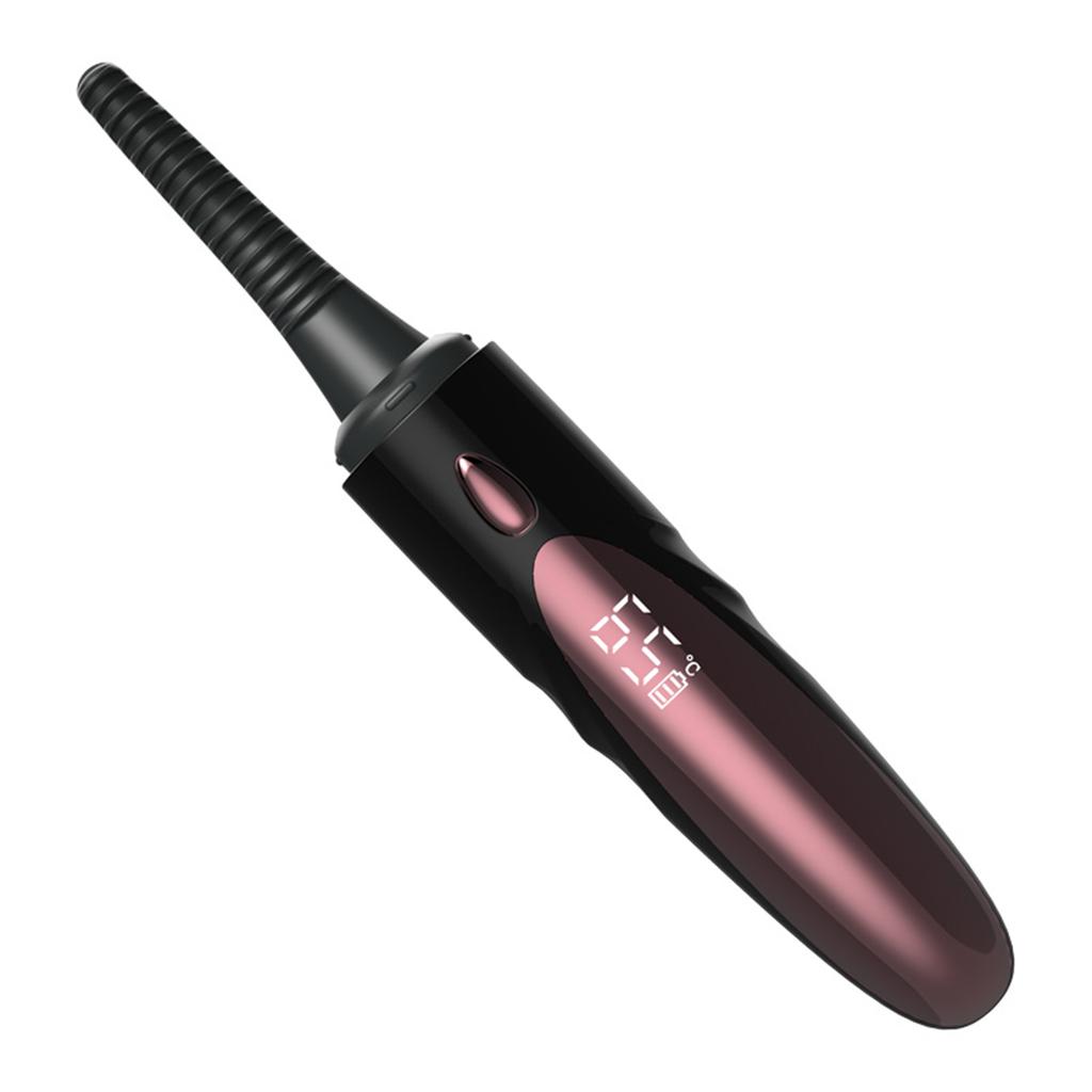 Elektrische Wimpernzange, beheizbare Wimpernzange, intelligentes Wimpernzange-Werkzeug mit Bildschirm, 4 Temperatur