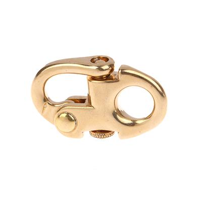 Brass Buckle Keychain Ring Hook Screw Pin Joint Connecter Bag Strapaccessories