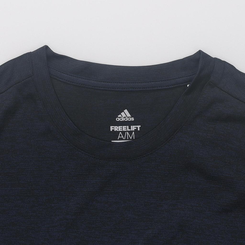 Adidas Solid Color Comfortable Sports Crew Neck Short Sleeve T-Shirt Men Tops Legendary-Ink-Blue EC1089