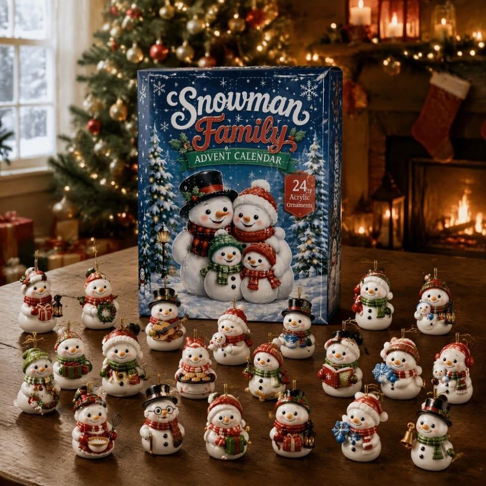 24-Day Advent Calendar 2026 Daily Unboxing Animals Mini Figurines Ideal Gift