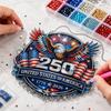 250th Anniversary Commemorative Hanging Ornament 2D Diamond Painting Decoration United States Celebration Wall Art