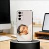 Leonardo DiCaprio Phone Case Black Silicone Soft For Samsung S25,S24,S21,S22,S23,S30,Ultra,S20,Plus,Fe,Lite