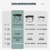 Portable Heavy-Duty Folding Outdoor Stool