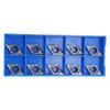 New Practical Carbide Lathe Insert Replacement Turning Tool 10pcs Aluminum Inserts For Aluminum For Turning Cutting