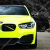 For BMW F20 F21 2pcs M Style Gloss Black Car Rear View Mirror Cover Caps Trim Shell Frame 118i 120i 120d 125i 125d M135i M140i