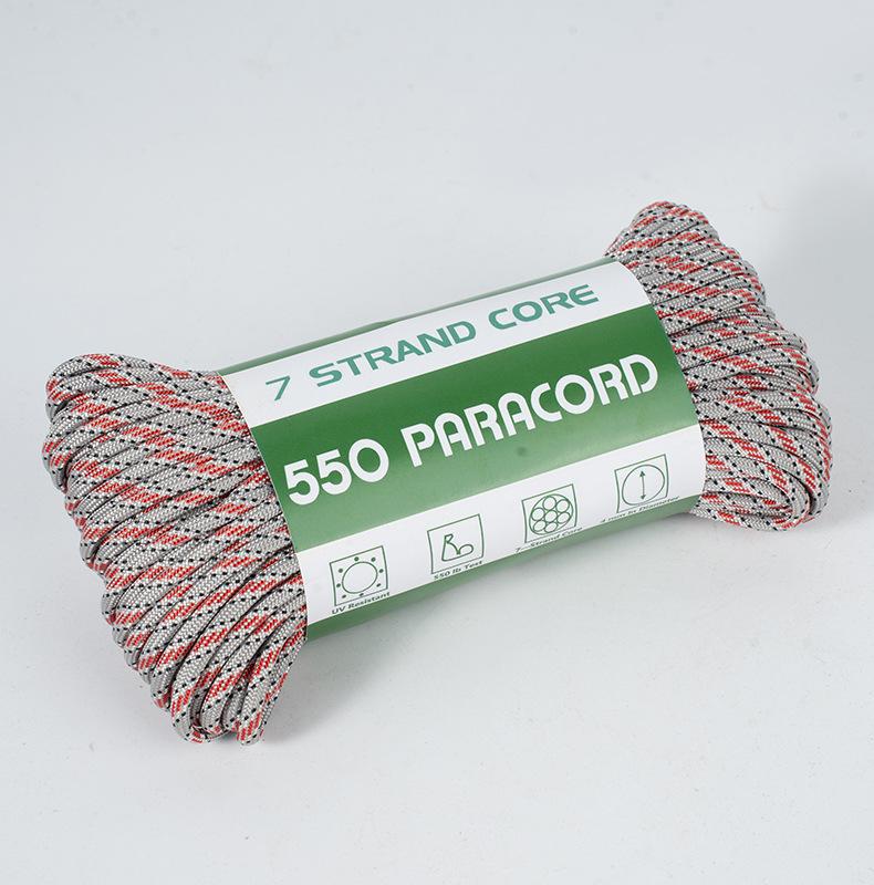 4mm 7 Strand Core 550 Polyester DIY Handmade Woven Bracelet Cord Jewelry Raw Material Keychain Phone Pendant Findings Nylon Rope
