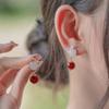 Elegant Ebony Flower Hairpin for Women – Ancient Style, High-End Feel, Simple Chinese Design, Perfect for Daily Use.