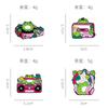 Original Cartoon Enamel Metal Brooch Cute Pink Music Theme Frog Lapel Pin for Clothes Backpack Decoration Fashion Badge Accessory
