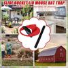  Bucket Lid Mouse Trap Humane Or Lethal Trap Door Style