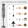 5-in-1 Handheld Electric Blender: 1600W Multi-Functional Food Processor & Baby Food Maker with Egg Beater