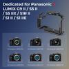 SmallRig Black Mamba Camera Cage for Panasonic G9 II S5 II S5 IIX S1R II S1 II S1 IIE with Quick Release Cold Shoe Strap and Threads / / / / /