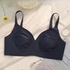 Women's Seamless Bra Push Up Anti-Sagging Slimming for Large Bust Thin Style Wireless Underwear for Small Bust