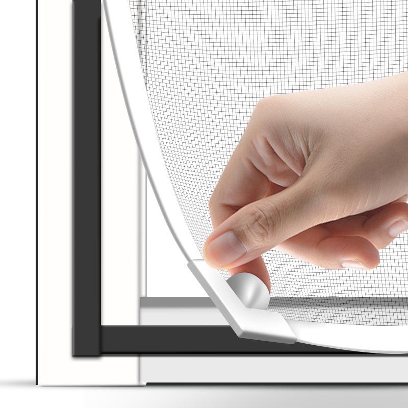 Magnetic Mesh Mosquito Screen Curtain: Self-Adhesive, Punch-Free, Insect-Proof 30x60cm