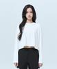 Beullaegmonseuteopis Backless Crop Rash Guard Long Sleeve T-Shirt (4 Colors) / Bm260303