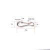 MaShiFu 304 Stainless Steel Spring Snap Hook