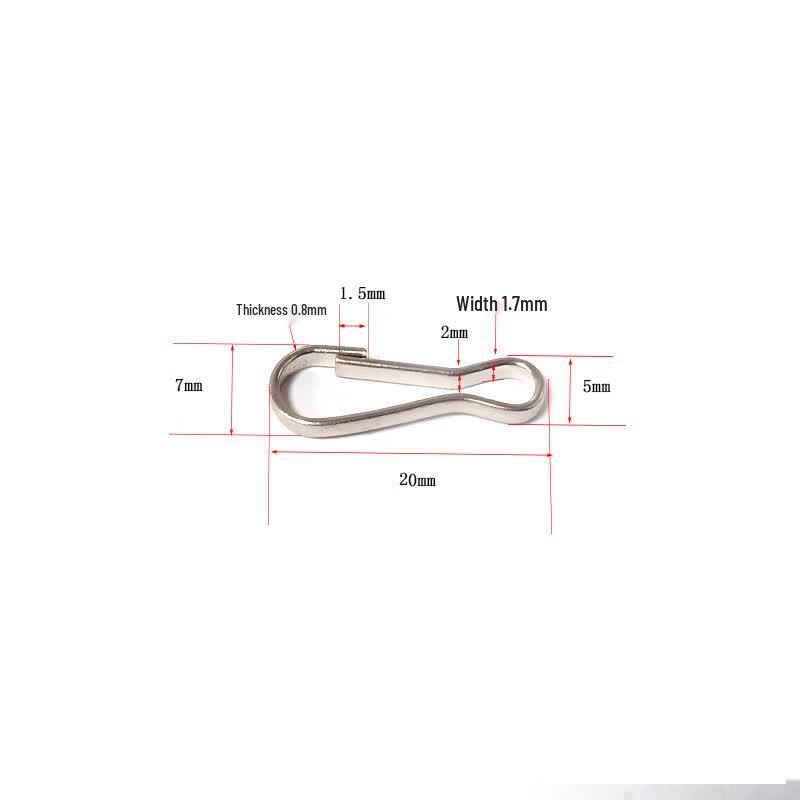 MaShiFu 304 Stainless Steel Spring Snap Hook