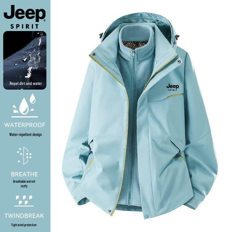 JEEP 3-in-1 Outdoor Winter Jacket L