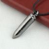 Korean New Couple Pendant Titanium Steel Jewelry Geometric Necklace Women's Short Men's Wolf Tooth Clavicle Chain