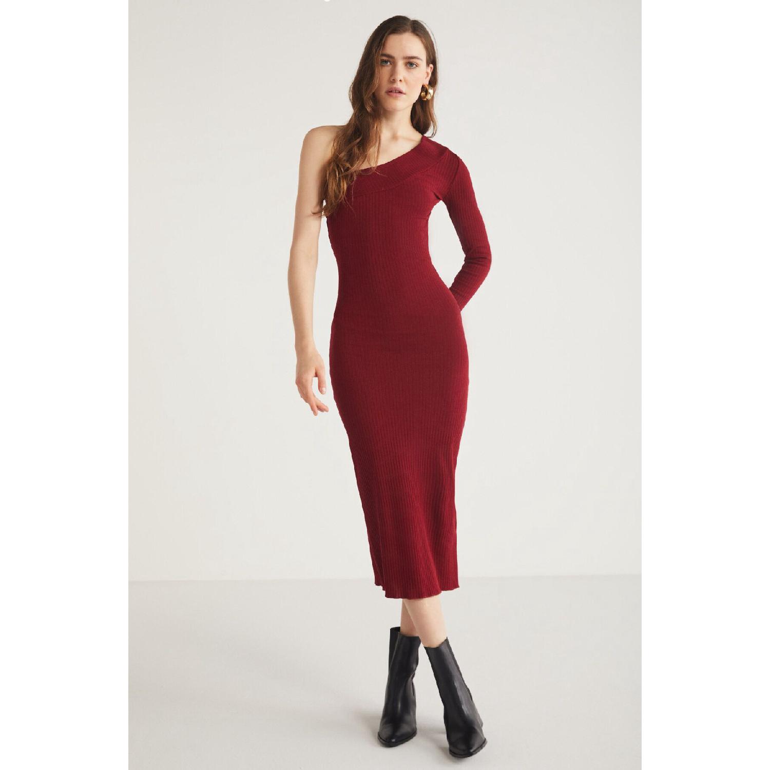 

Reddsh Woman Slim Fit Narrow -cut Body Surrounding The Body XS бордовий