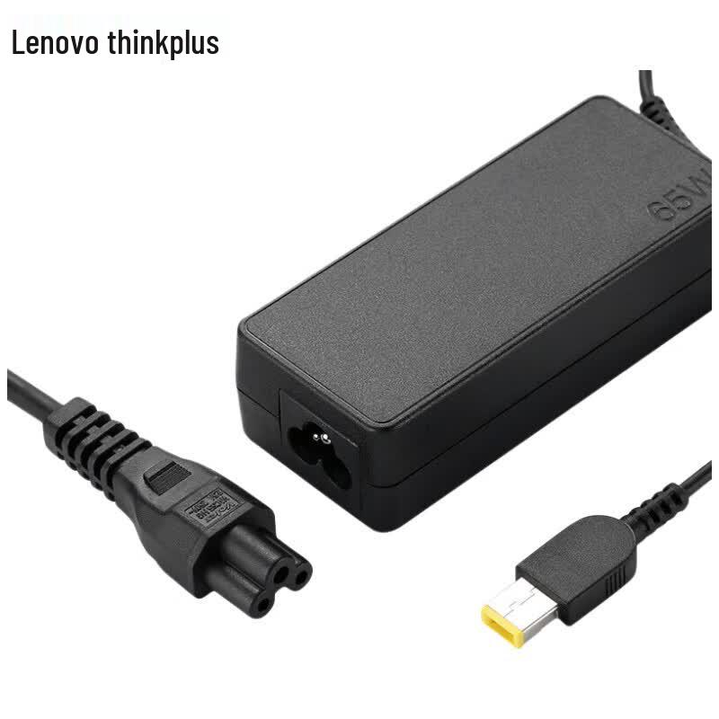 Lenovo Original 65W Square Tip Laptop Charger for ThinkPad Series