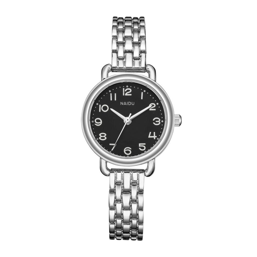 Stylish And Simple Thin Strap, Digital Face Quartz Bracelet Watch, Women'S Metal Chain, Small Women'S Quartz Watch