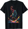 Basketball Dunk Splash Graphic Print T-shirt