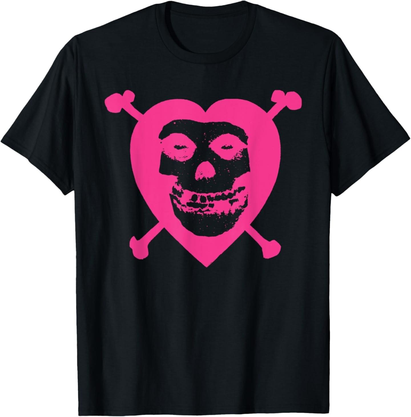 Misfits – Heart T-Shirt Mens Womens Tees Top 3XL