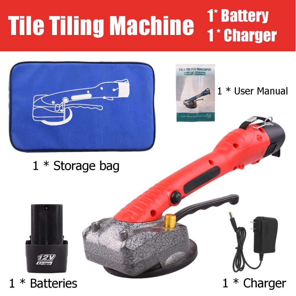 2500mAh Rechargeable Tile Tiling Machine 6 Speeds Smart Frequency Control Tiling Machine 240V/110V