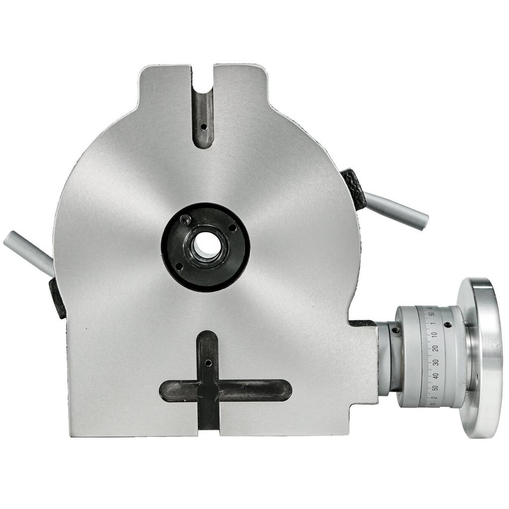 Rotary Table 8" Vertical & Horizontal Rotary Table, 8Inch Horizontal Vertical HV8 Precision 3MT Milling Drilling Machine Vernier Reading Milling