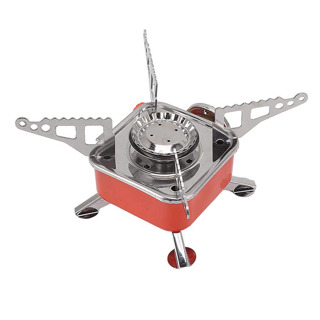 Outdoor Gas Stove Folding Mini Quadrate Stove Cooker Camping Picnic Portable Gas Stove