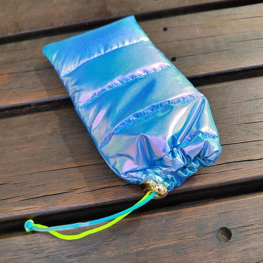 

Microfiber Sunglasses Storage Bag Solid Color Portable SunGlasses Holder Multifunctional Usage Durable Sunglasses Pouch синий